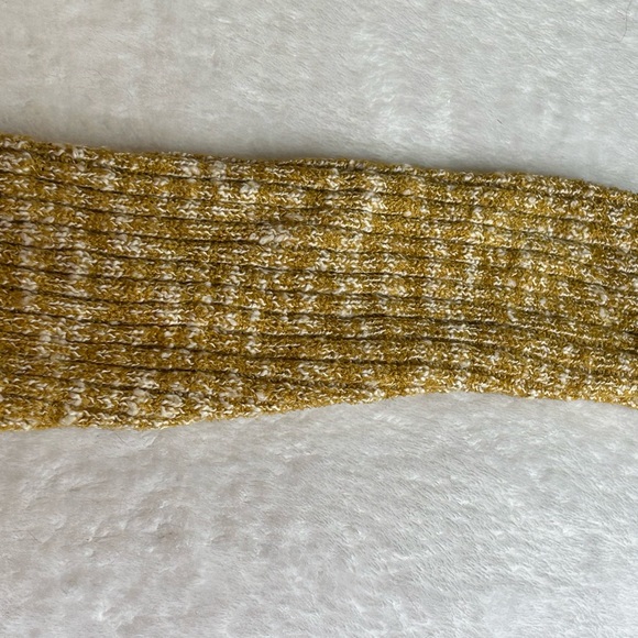 Anthropologie Abigail Duster Sweater in Mustard Marled Knit. Women’s Medium - Picture 8 of 10